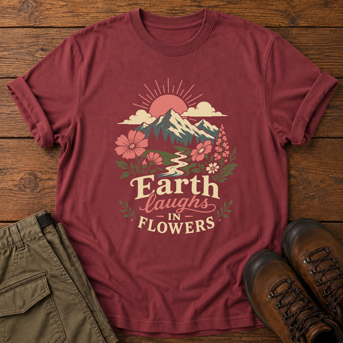 Earth Laughs In Flowers T-Shirt