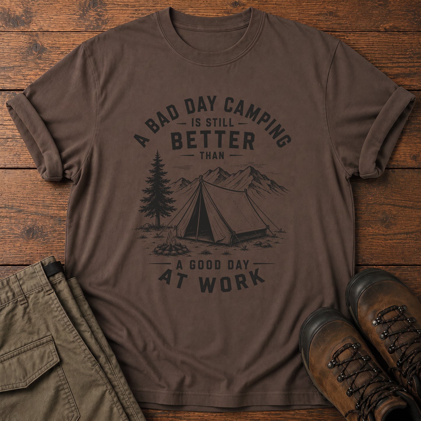 Bad Day Camping T-Shirt