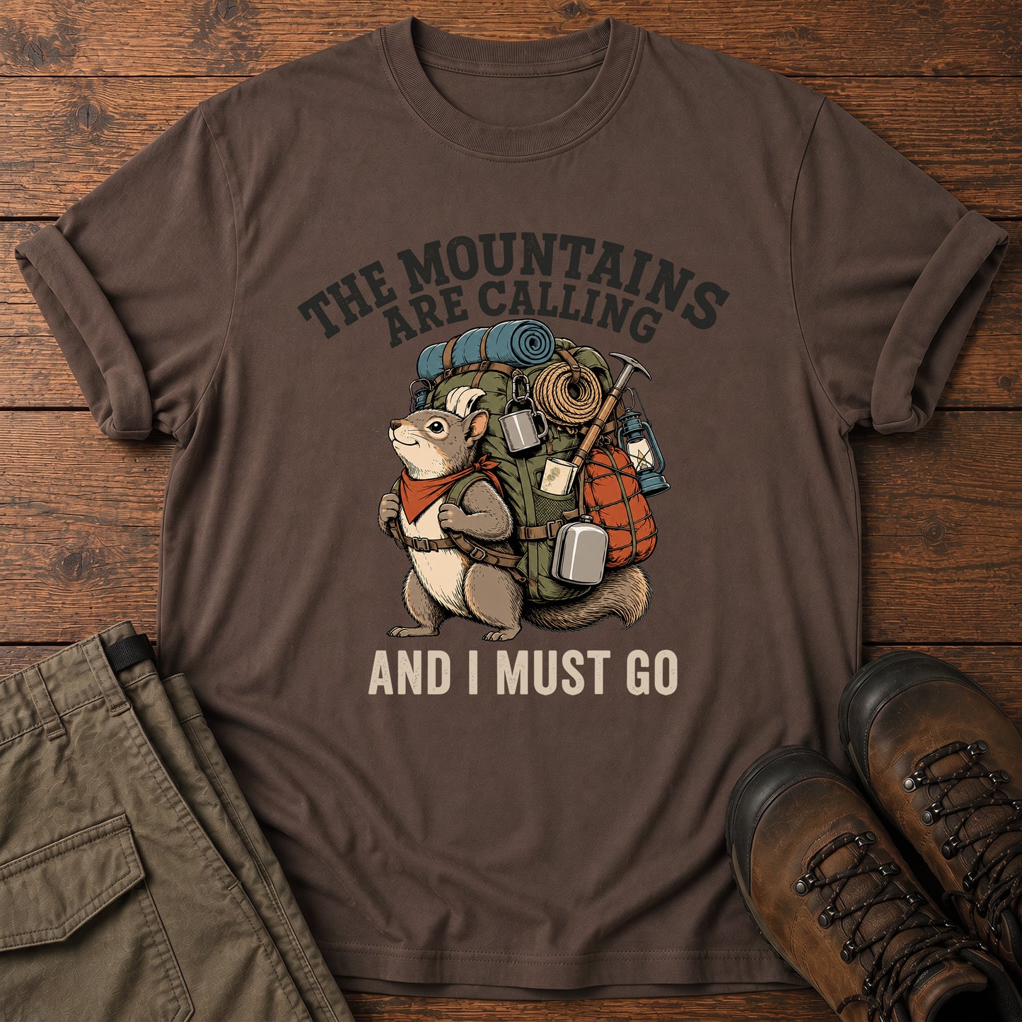 The Mountains Are Calling T-Shirt