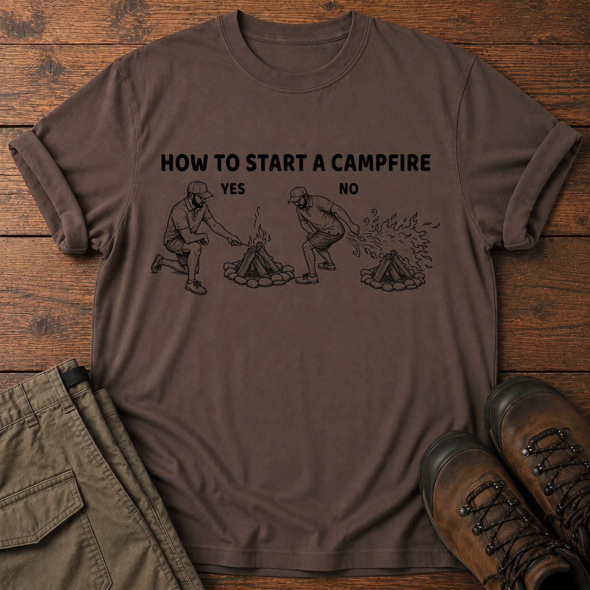 Start a Campfire T-Shirt