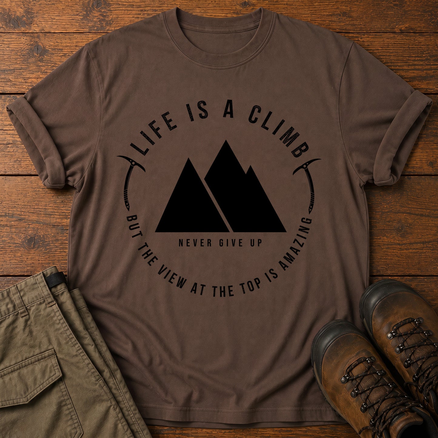Life Is a Climb T-Shirt