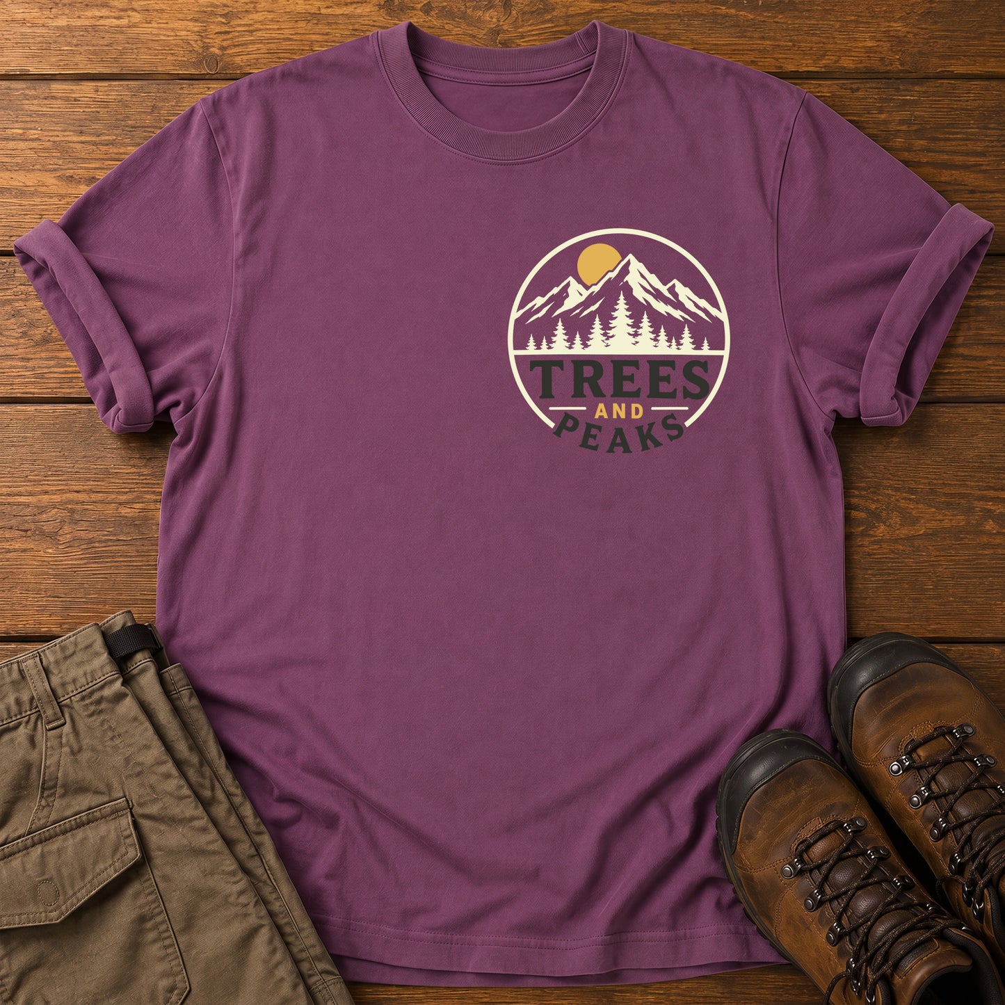 Trees and Peaks T-Shirt