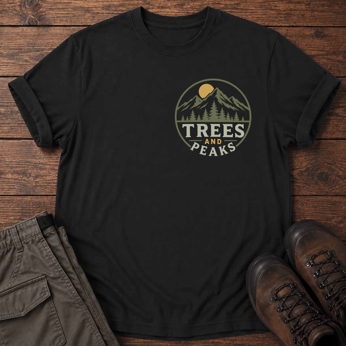 Trees and Peaks T-Shirt