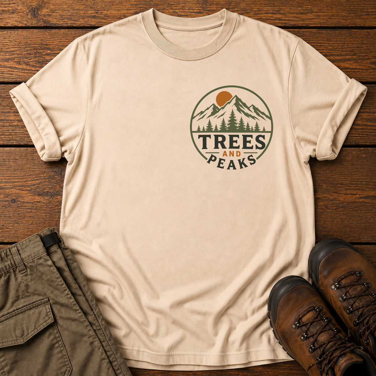 Trees and Peaks T-Shirt