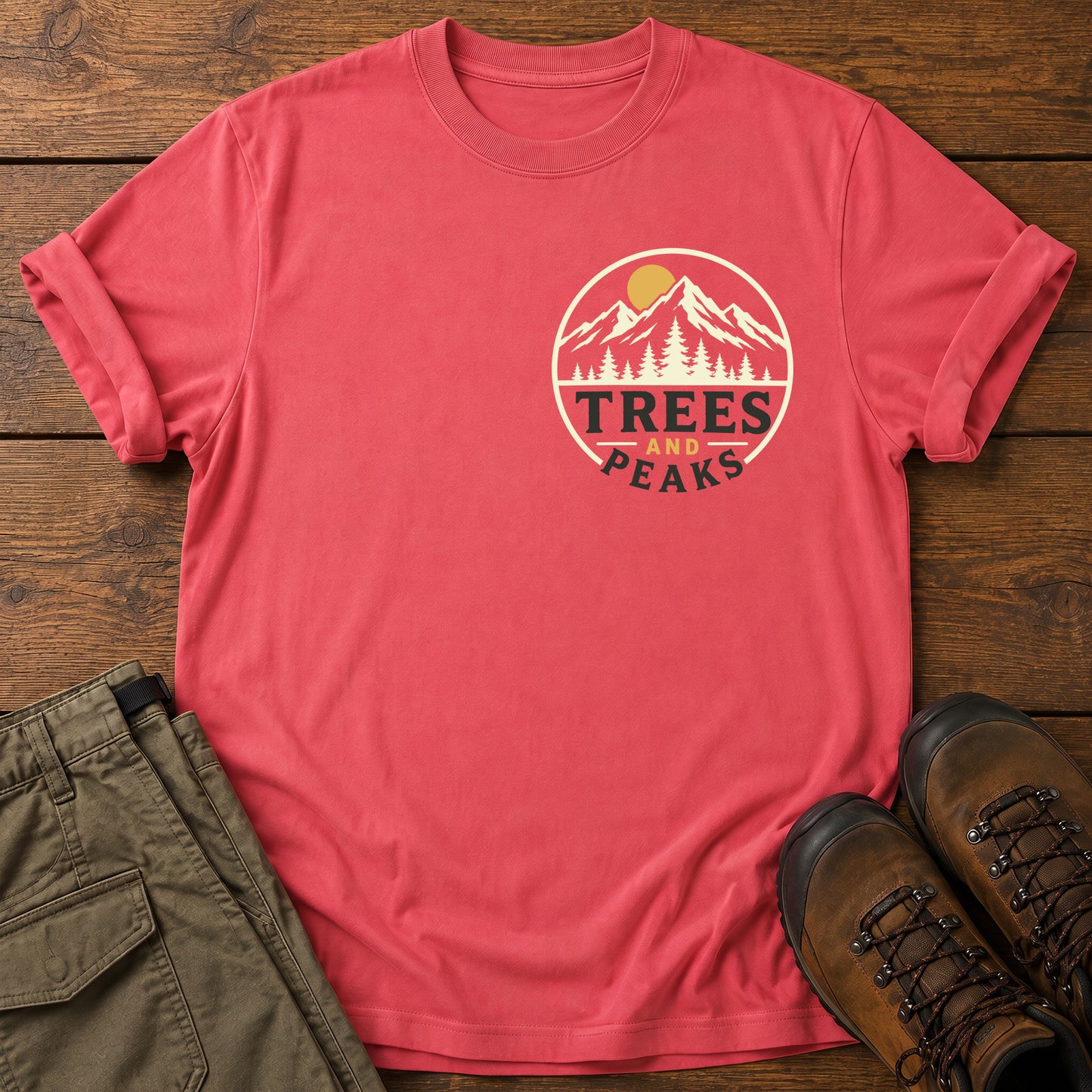 Trees and Peaks T-Shirt