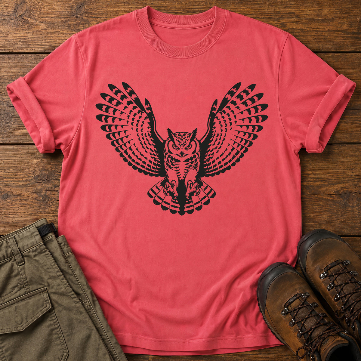 Swooping Owl T-Shirt
