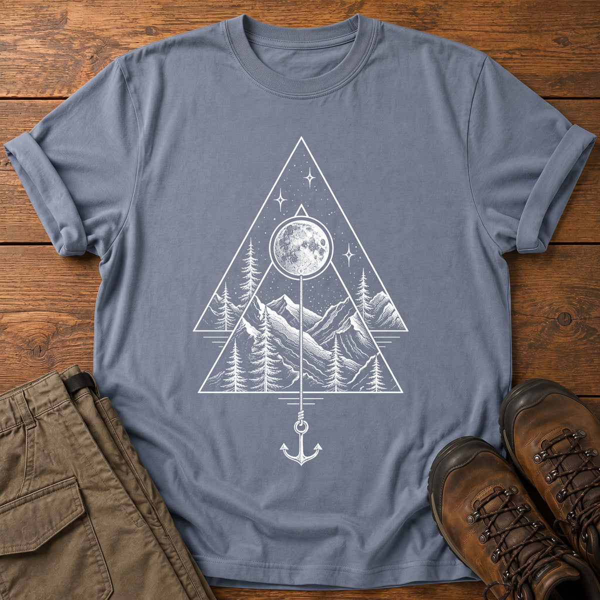 Geometric Landcape T-Shirt