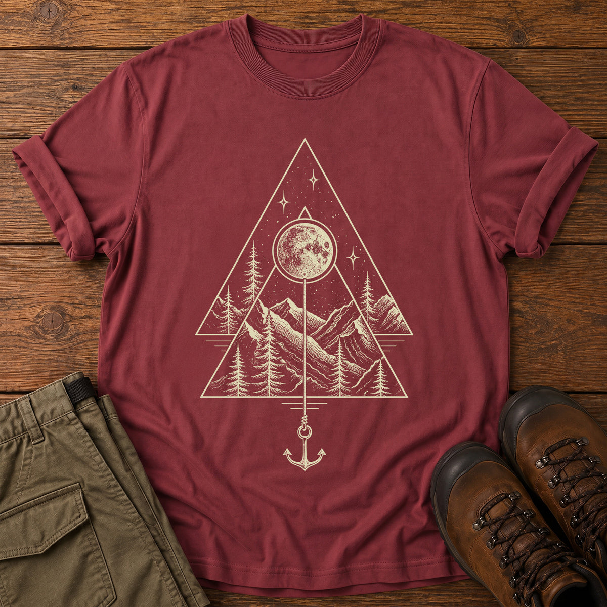 Geometric Landcape T-Shirt