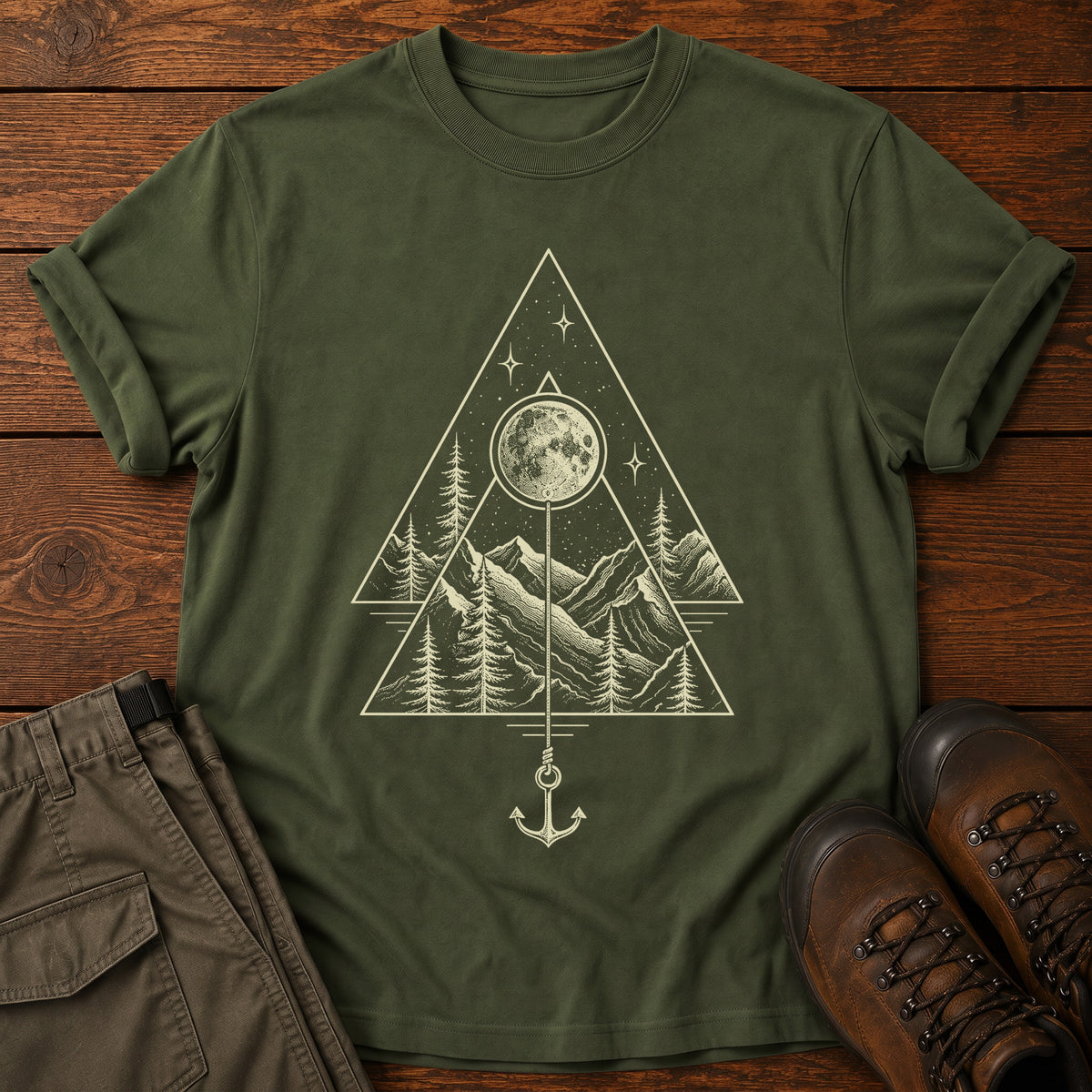 Geometric Landcape T-Shirt