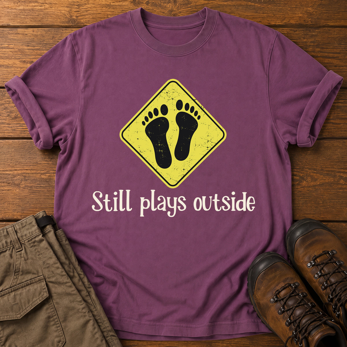 Still Plays Outside T-Shirt