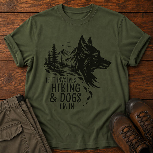 Hiking and Dogs T-Shirt