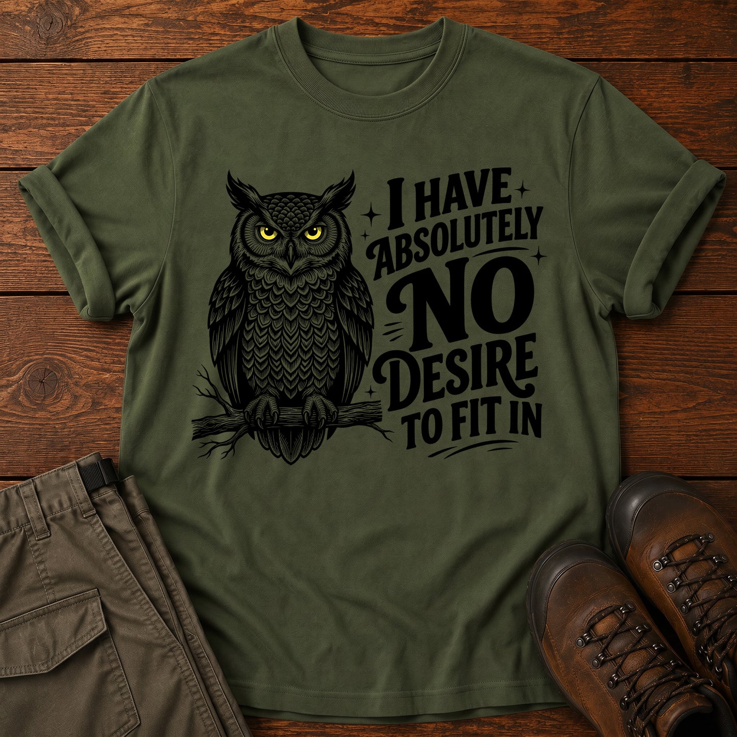 No Desire To Fit In T-Shirt