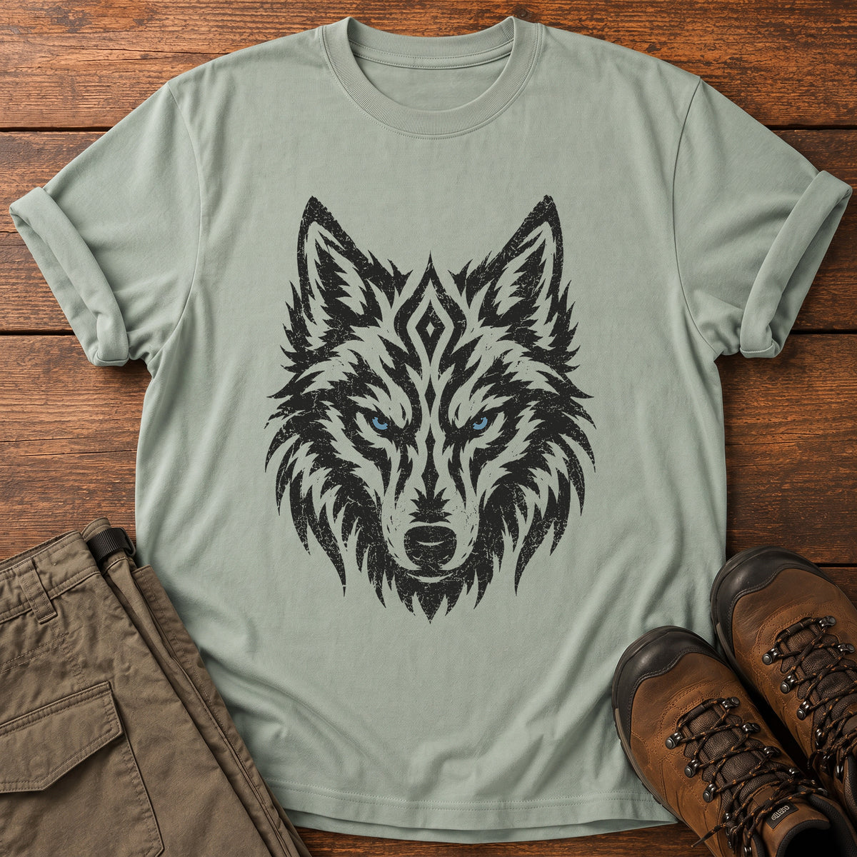 Tribal Wolf T-Shirt