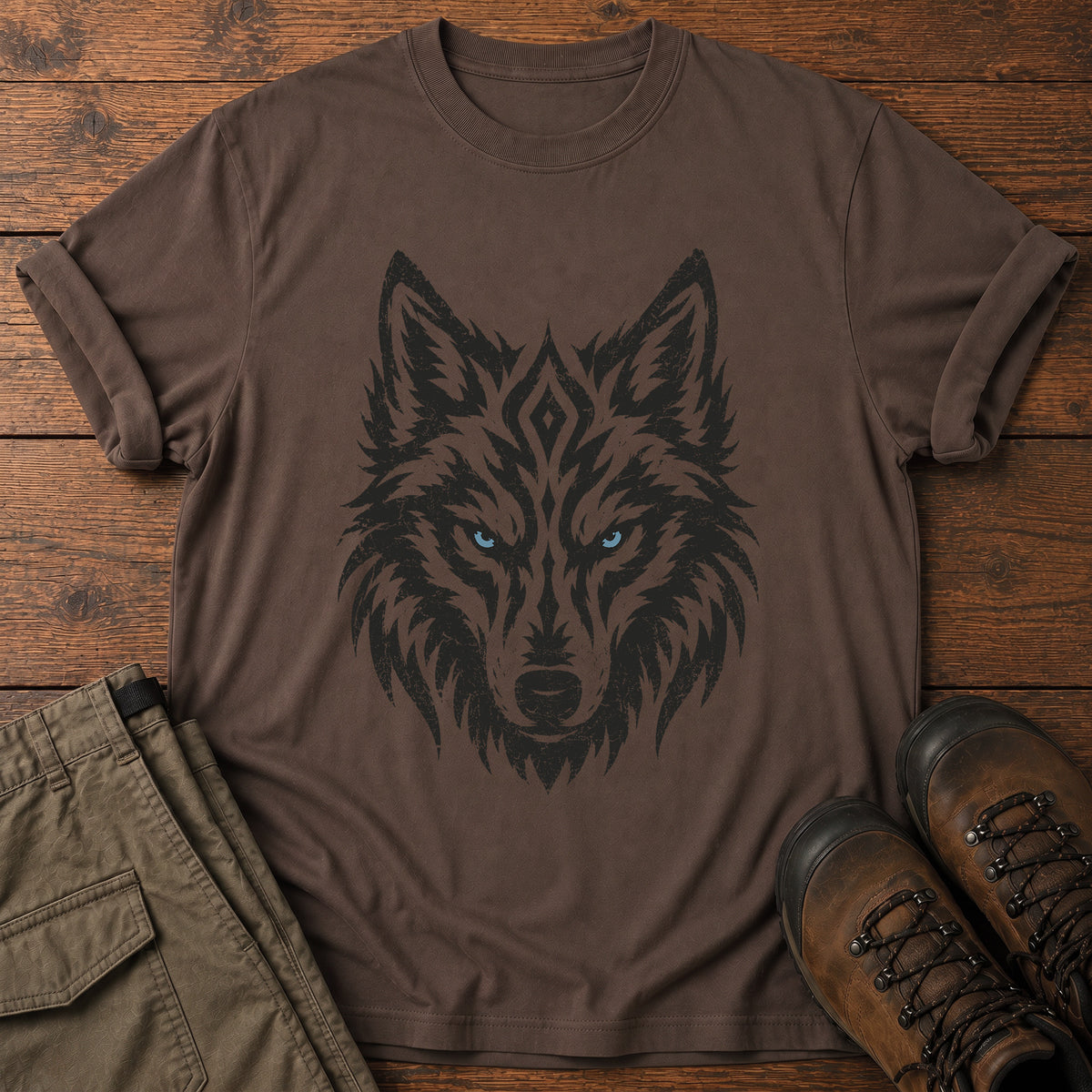 Tribal Wolf T-Shirt
