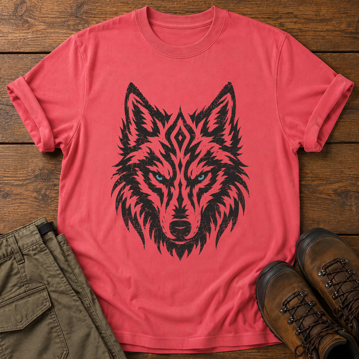 Tribal Wolf T-Shirt