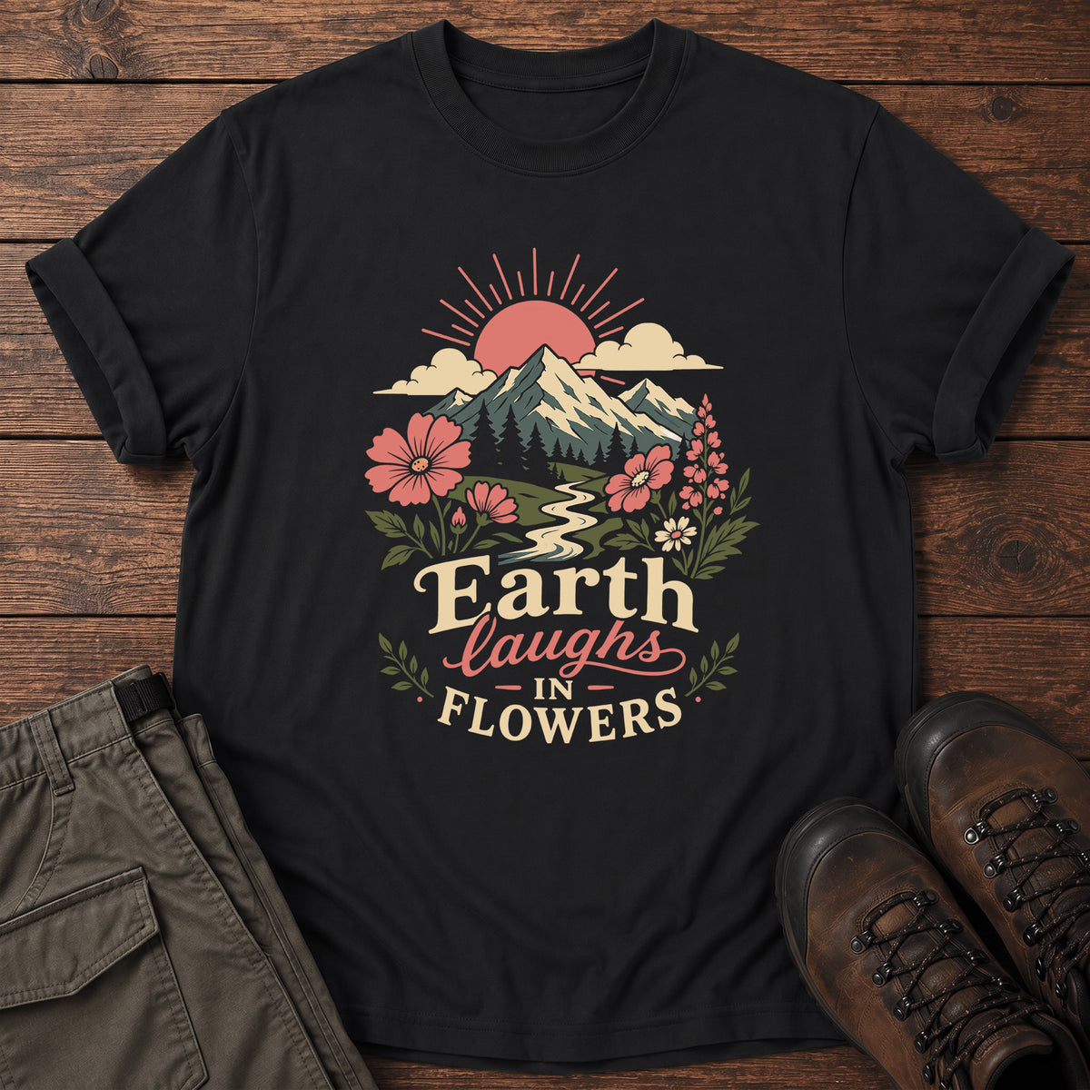 Earth Laughs In Flowers T-Shirt