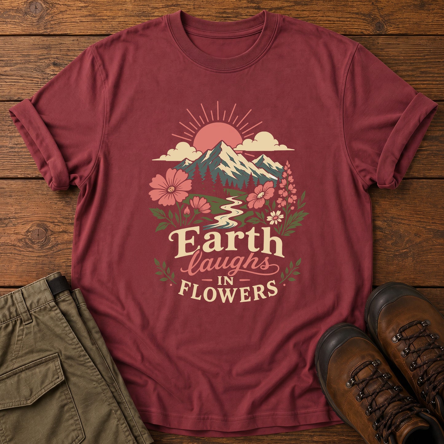 Earth Laughs In Flowers T-Shirt