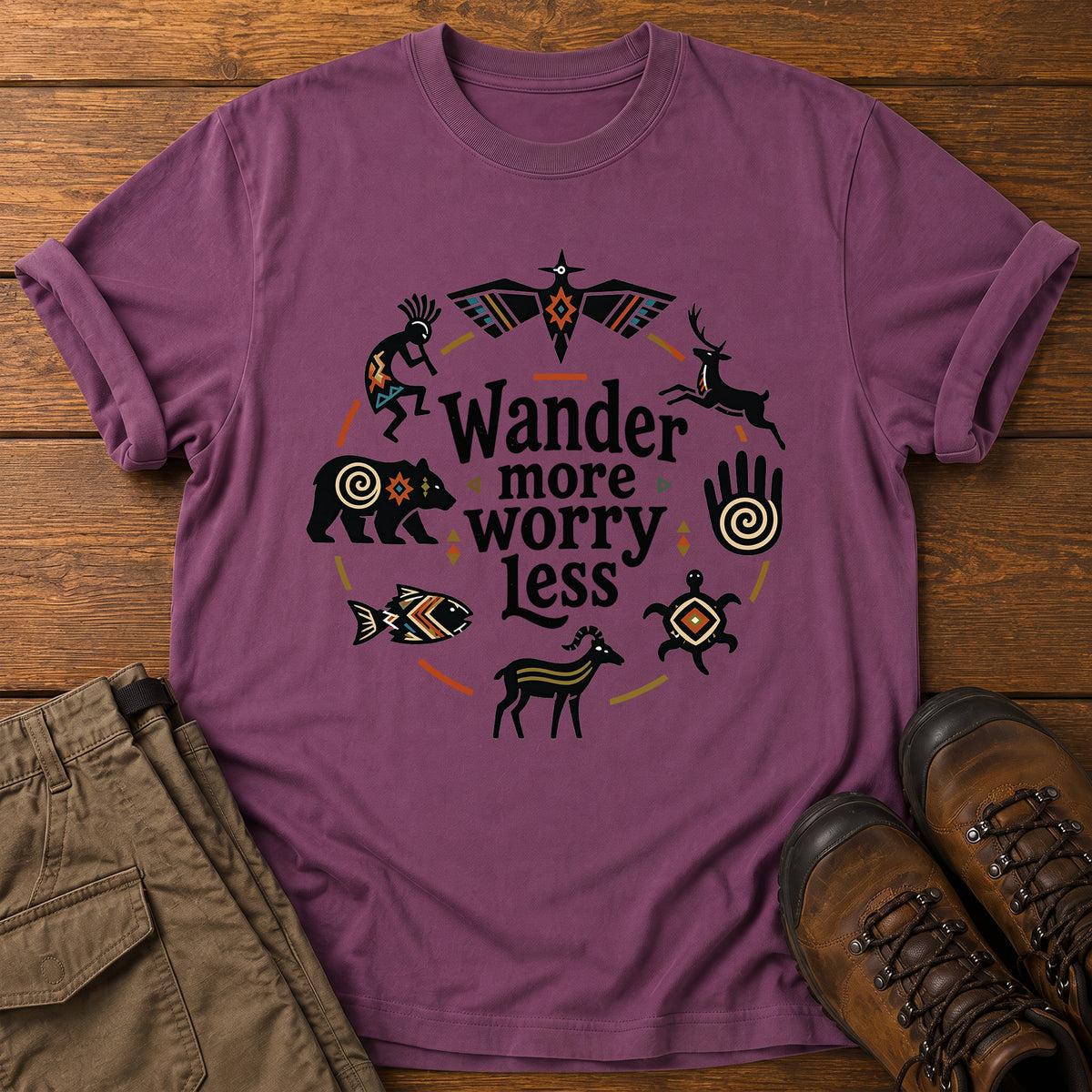 Wander More Worry Less T-Shirt