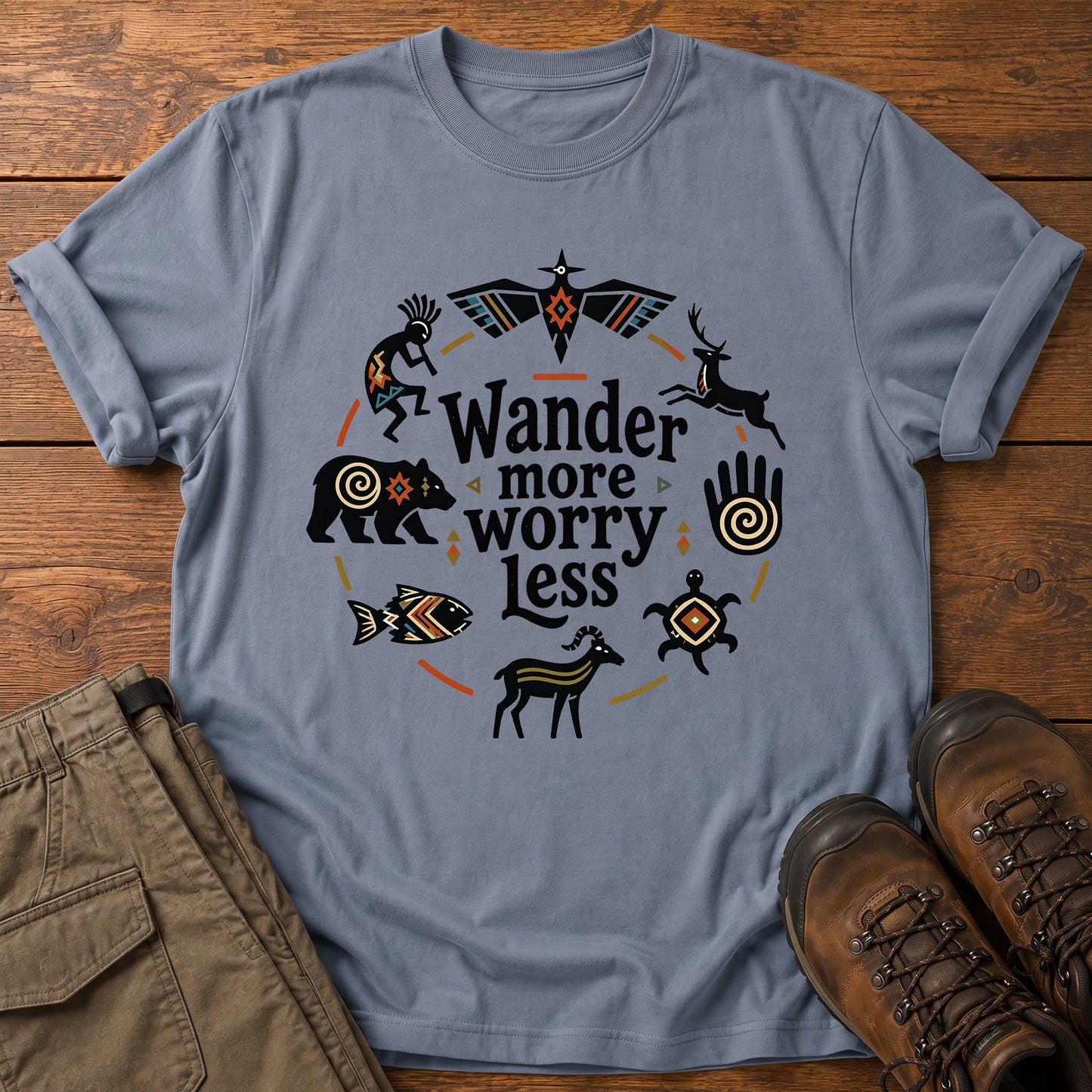 Wander More Worry Less T-Shirt