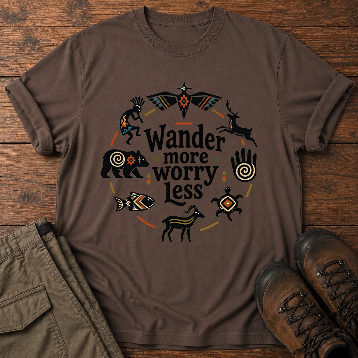 Wander More Worry Less T-Shirt