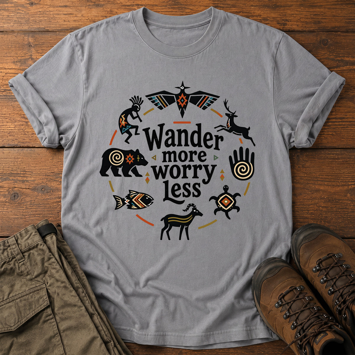 Wander More Worry Less T-Shirt