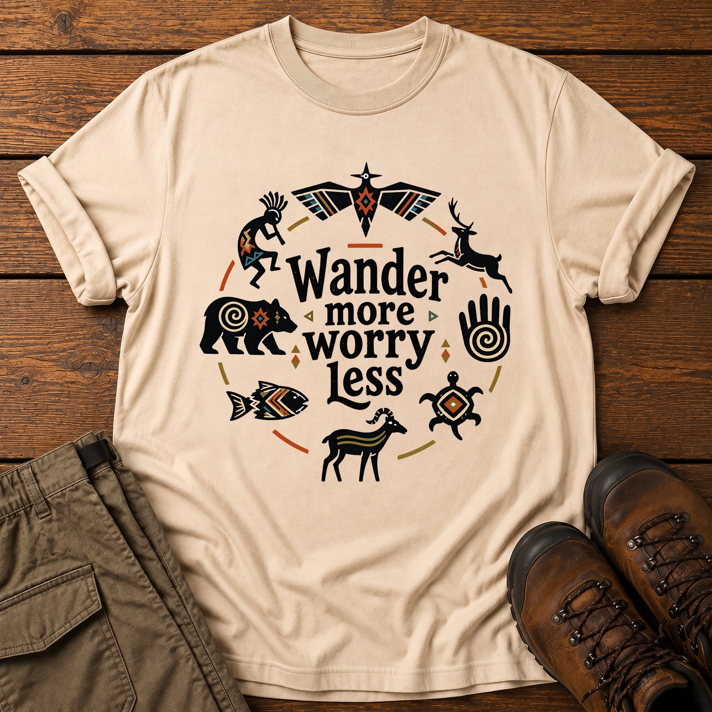 Wander More Worry Less T-Shirt