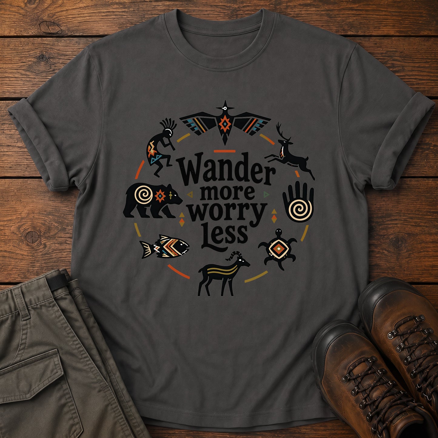 Wander More Worry Less T-Shirt