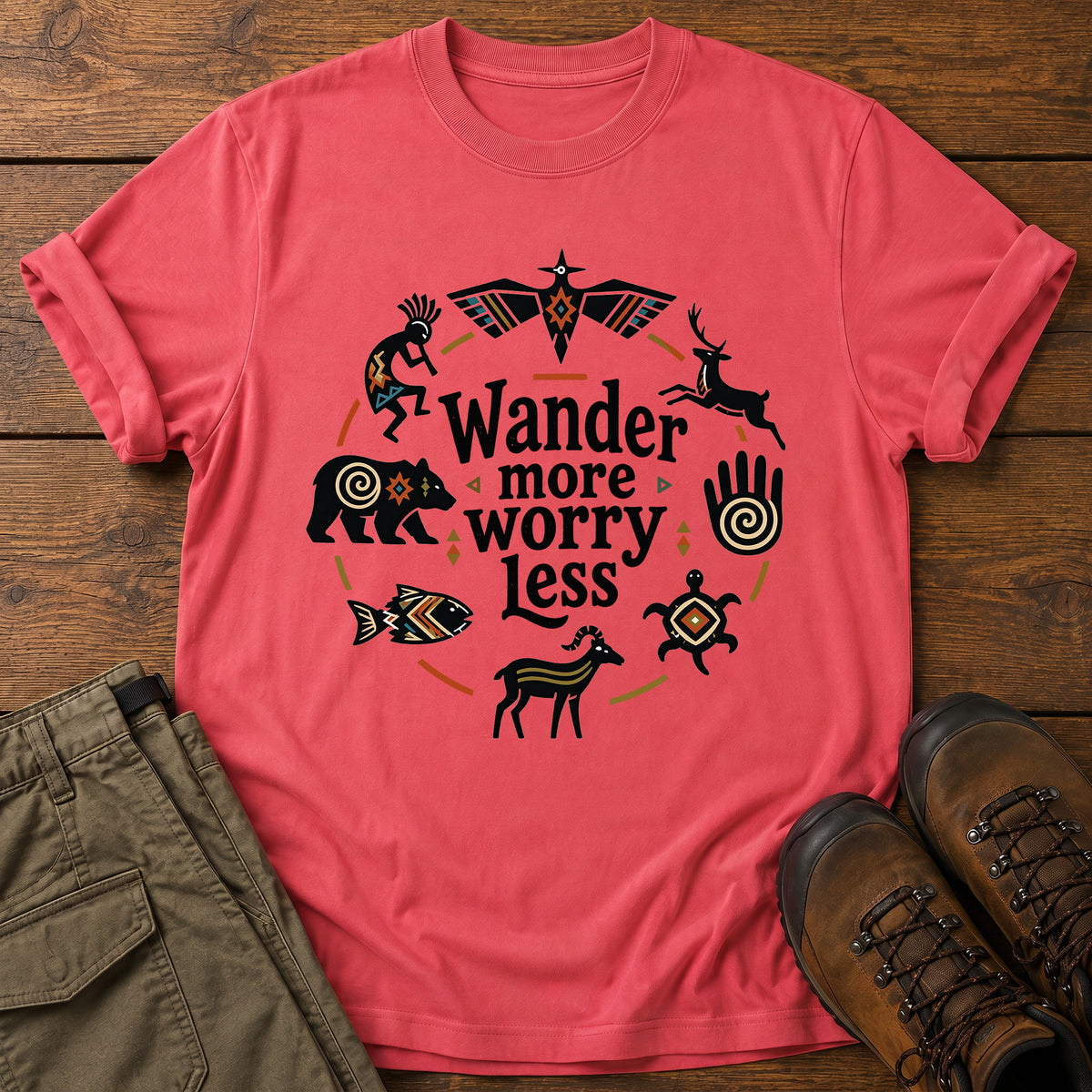 Wander More Worry Less T-Shirt