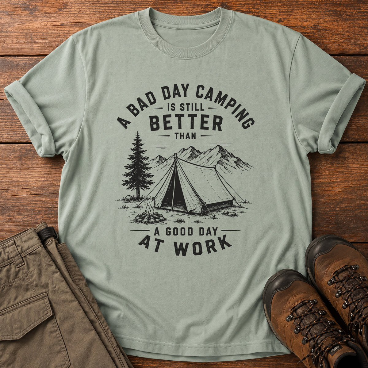 Bad Day Camping T-Shirt