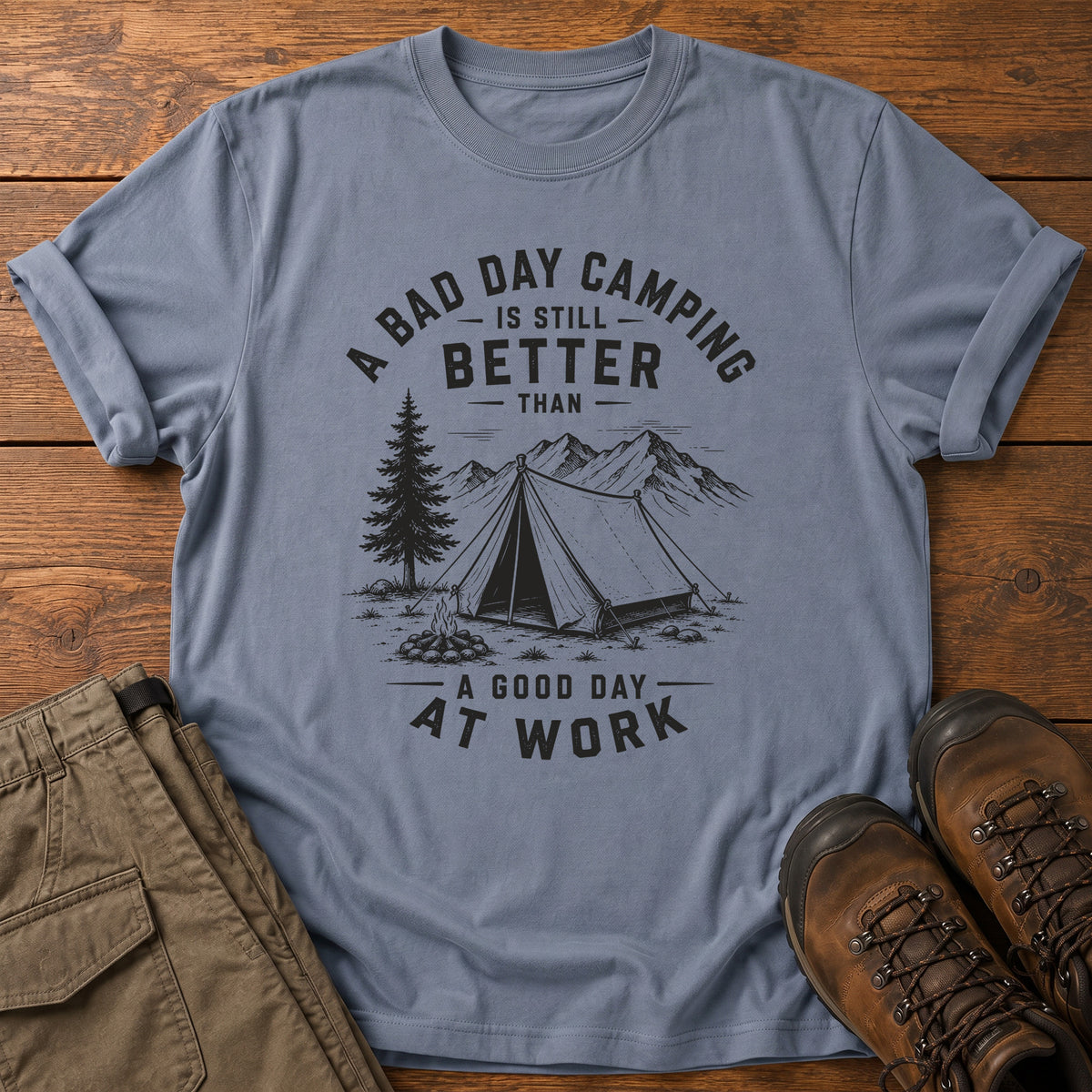Bad Day Camping T-Shirt
