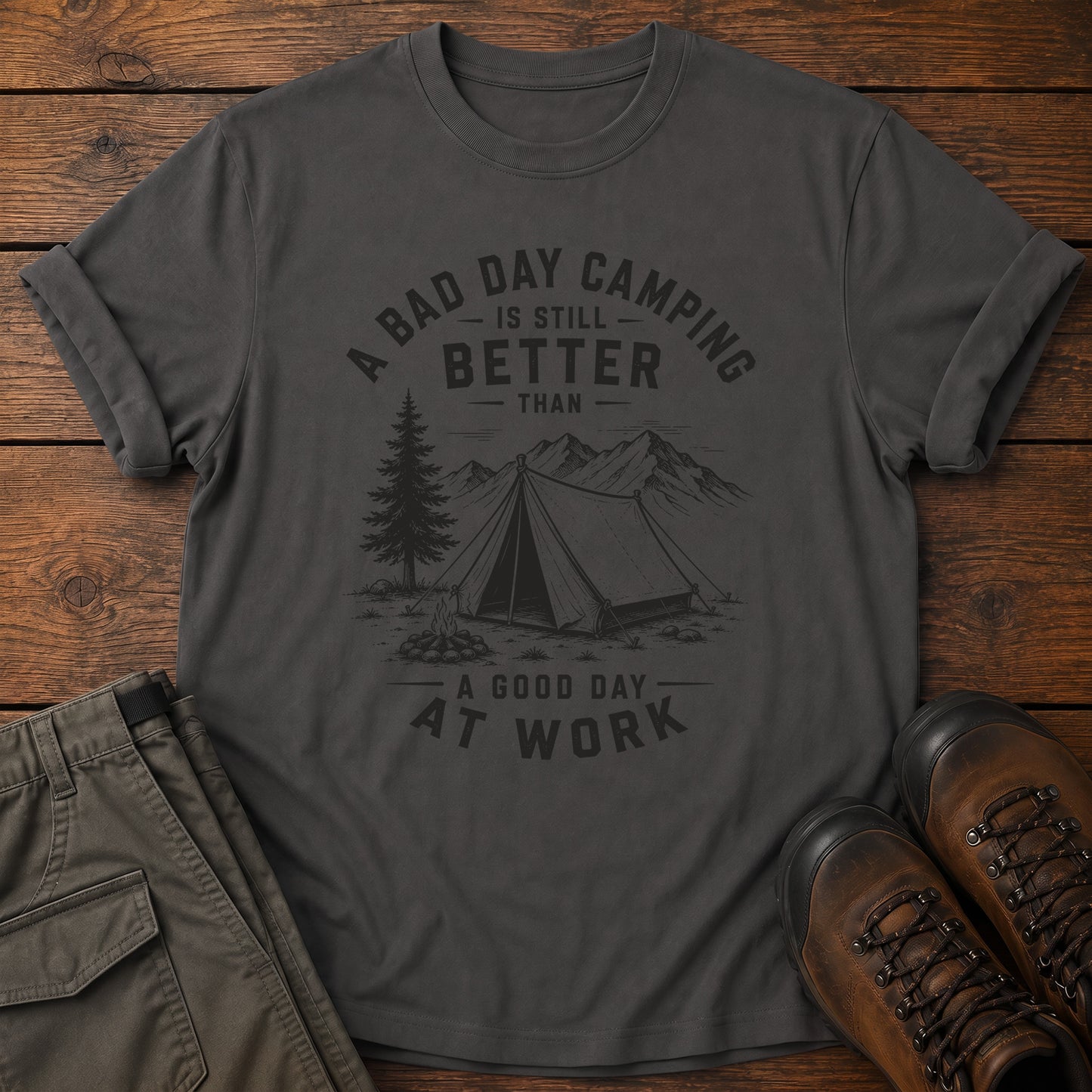 Bad Day Camping T-Shirt