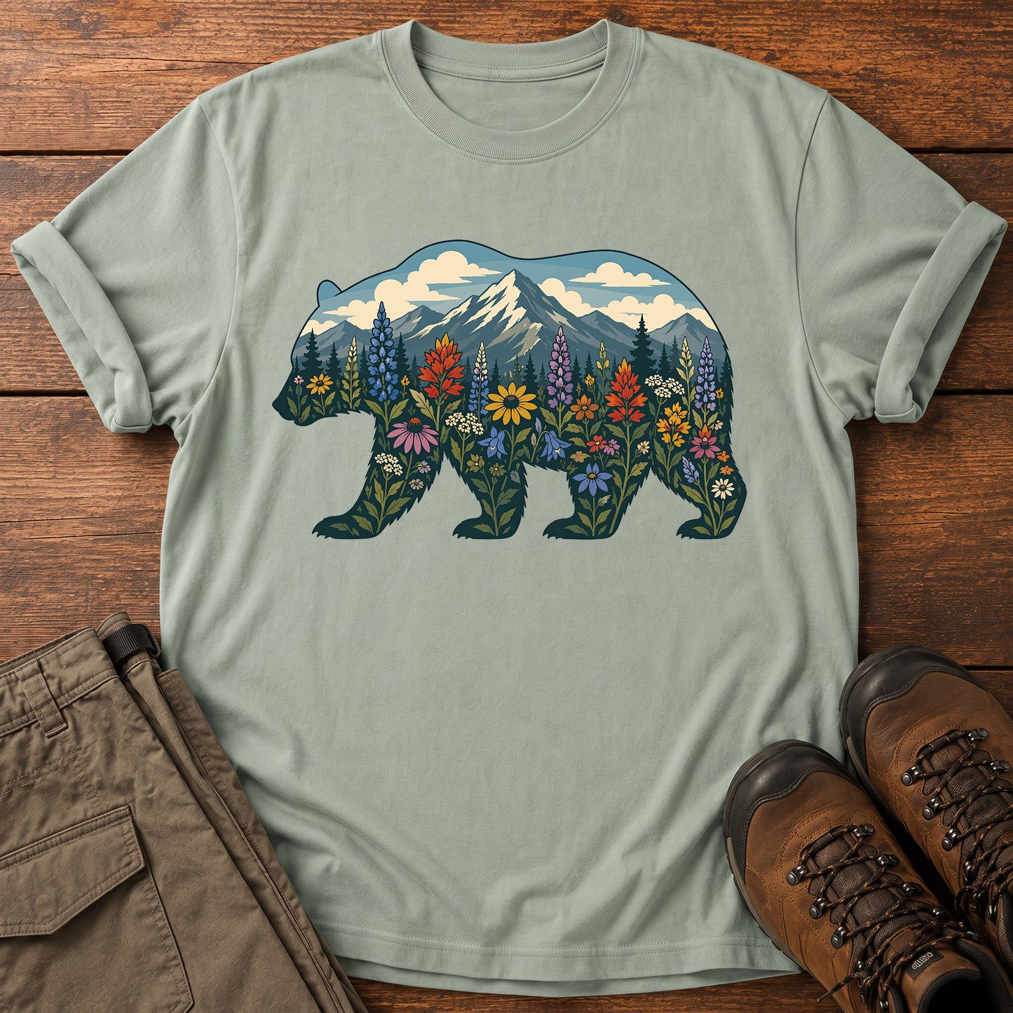 Wildflower Bear T-Shirt