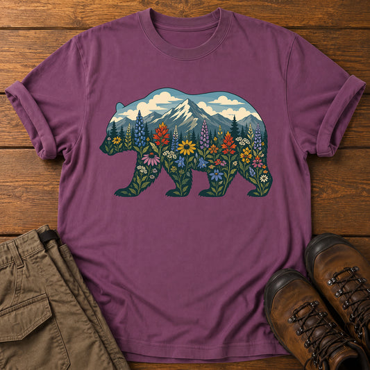 Wildflower Bear T-Shirt