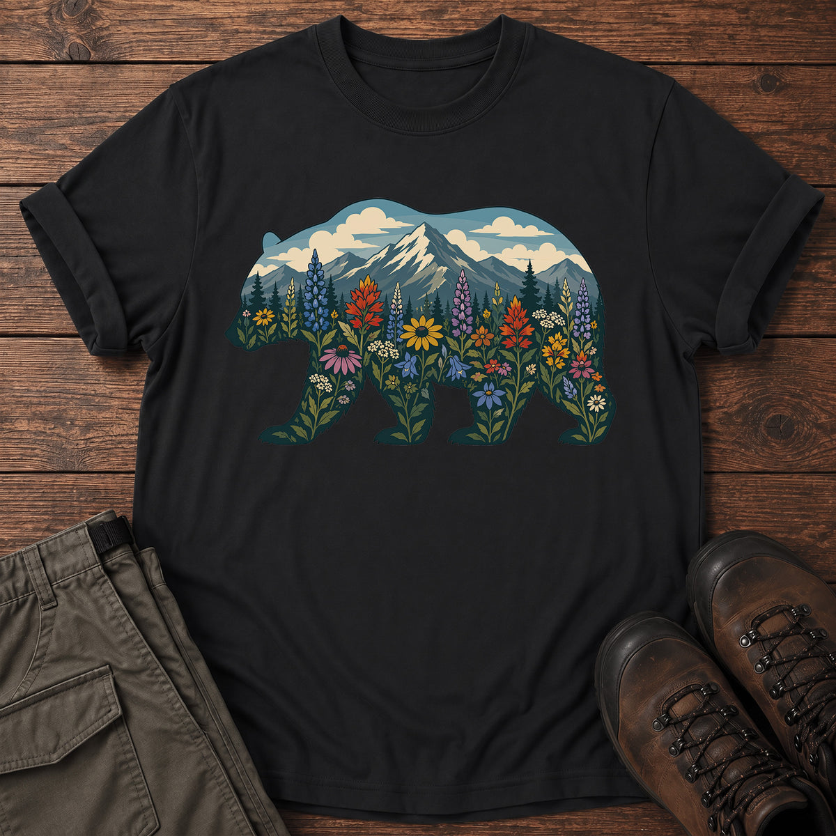 Wildflower Bear T-Shirt