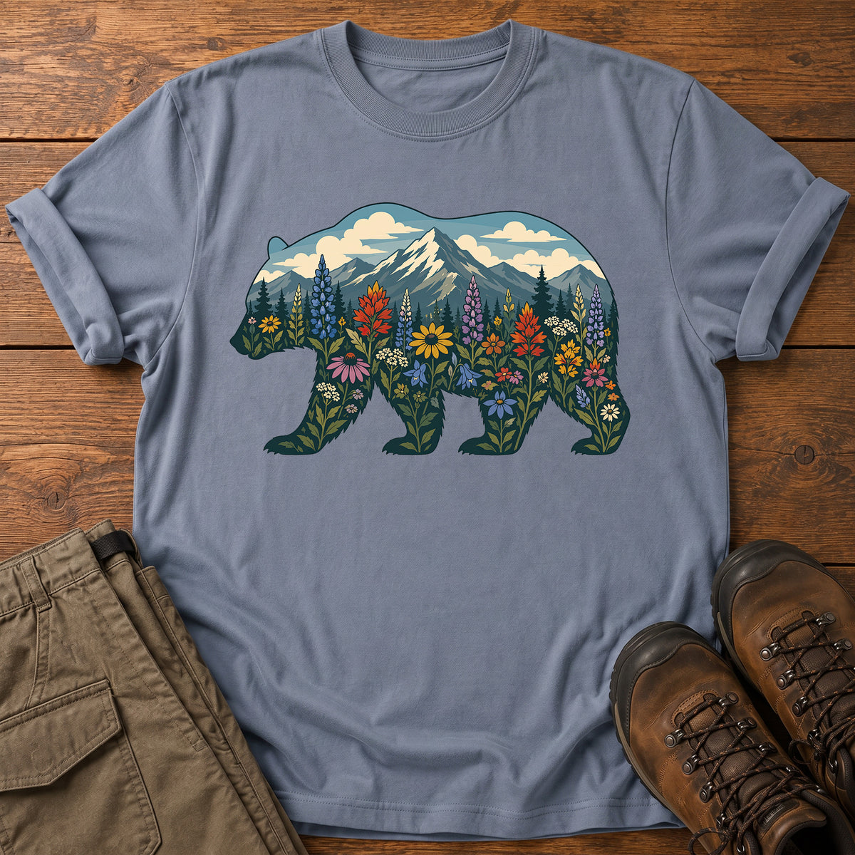 Wildflower Bear T-Shirt