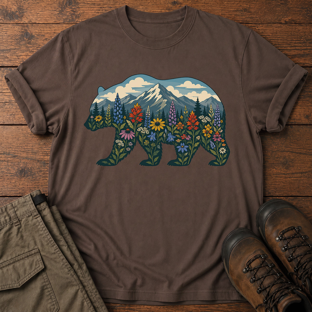 Wildflower Bear T-Shirt