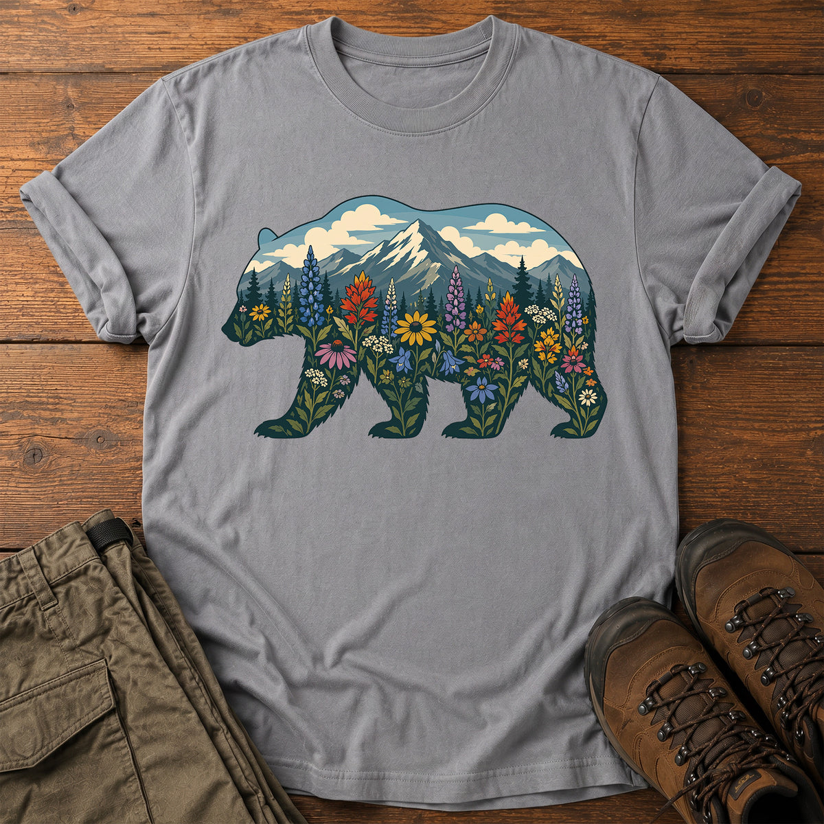 Wildflower Bear T-Shirt