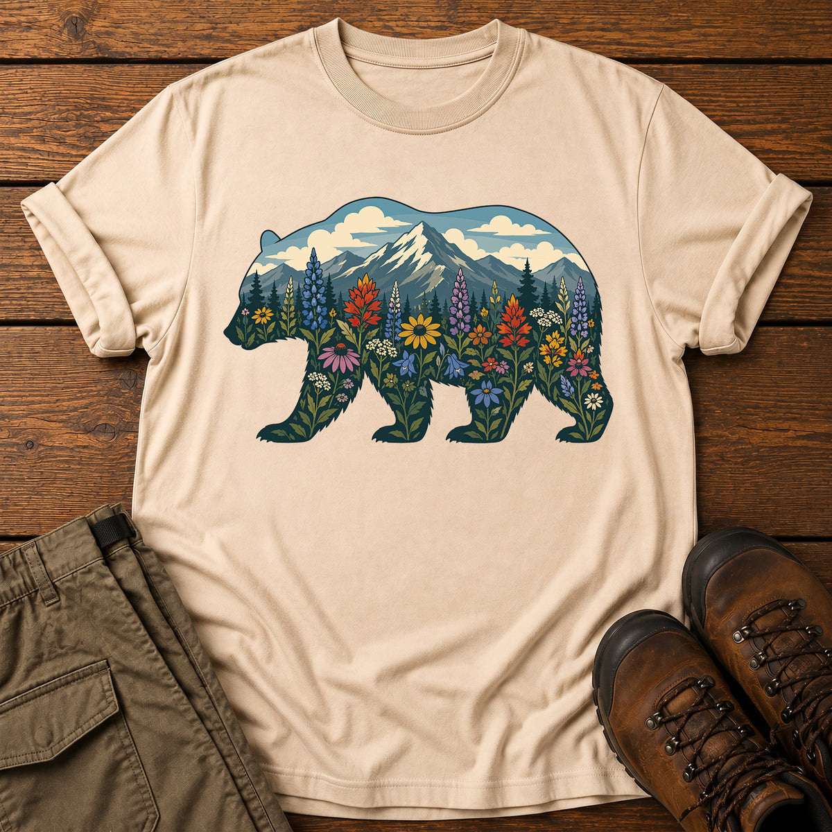 Wildflower Bear T-Shirt