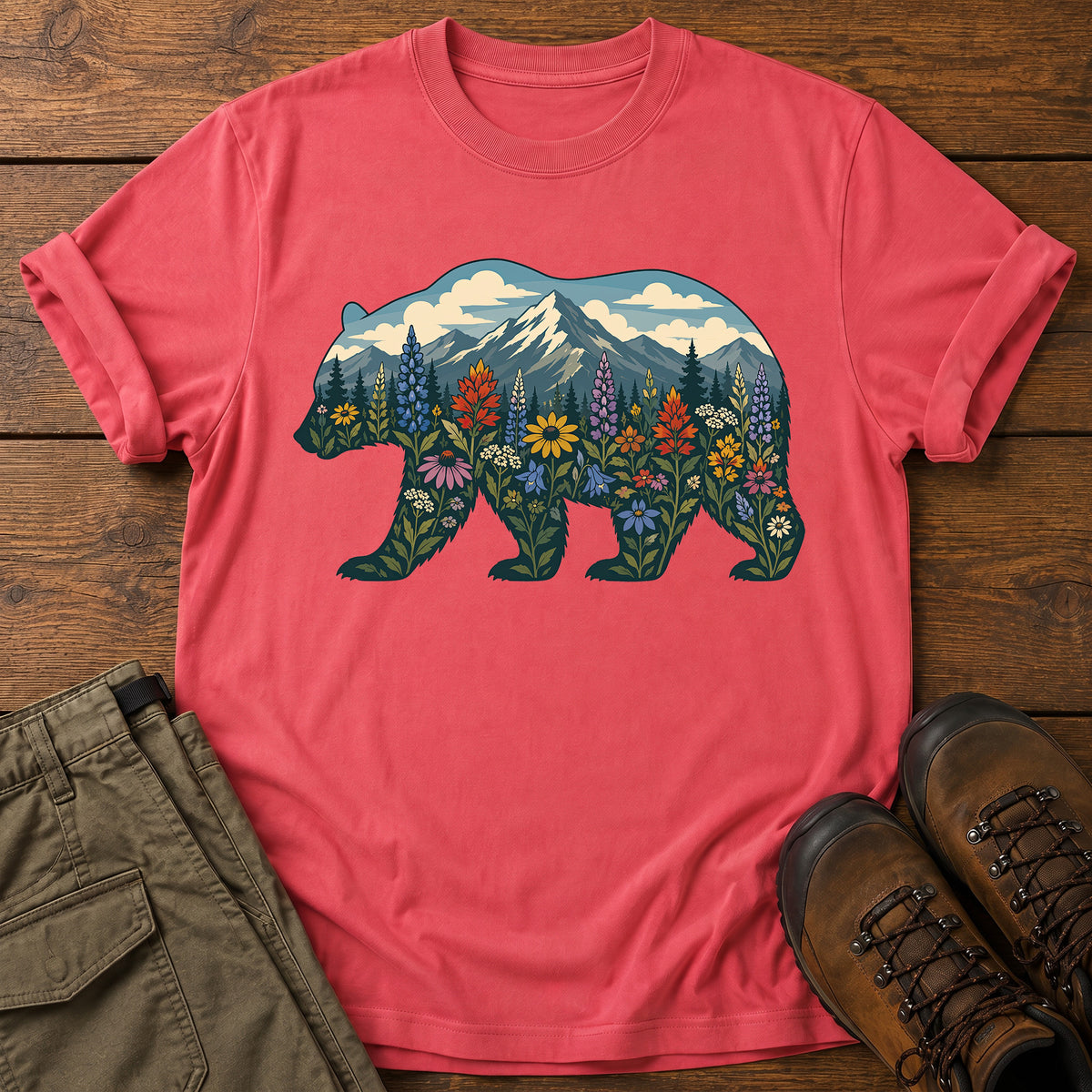 Wildflower Bear T-Shirt
