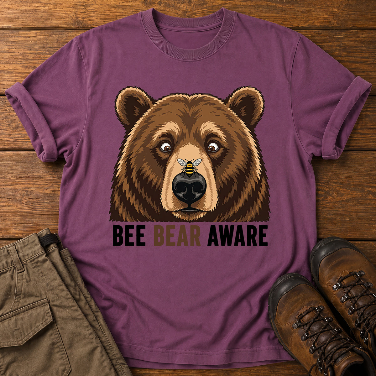 Bee Bear Aware T-Shirt
