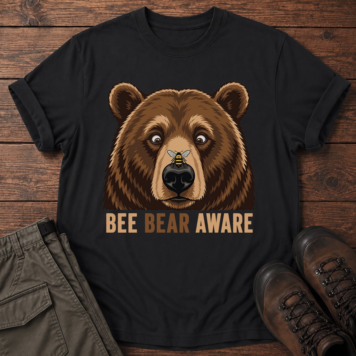 Bee Bear Aware T-Shirt