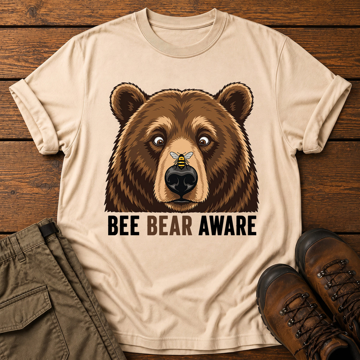 Bee Bear Aware T-Shirt