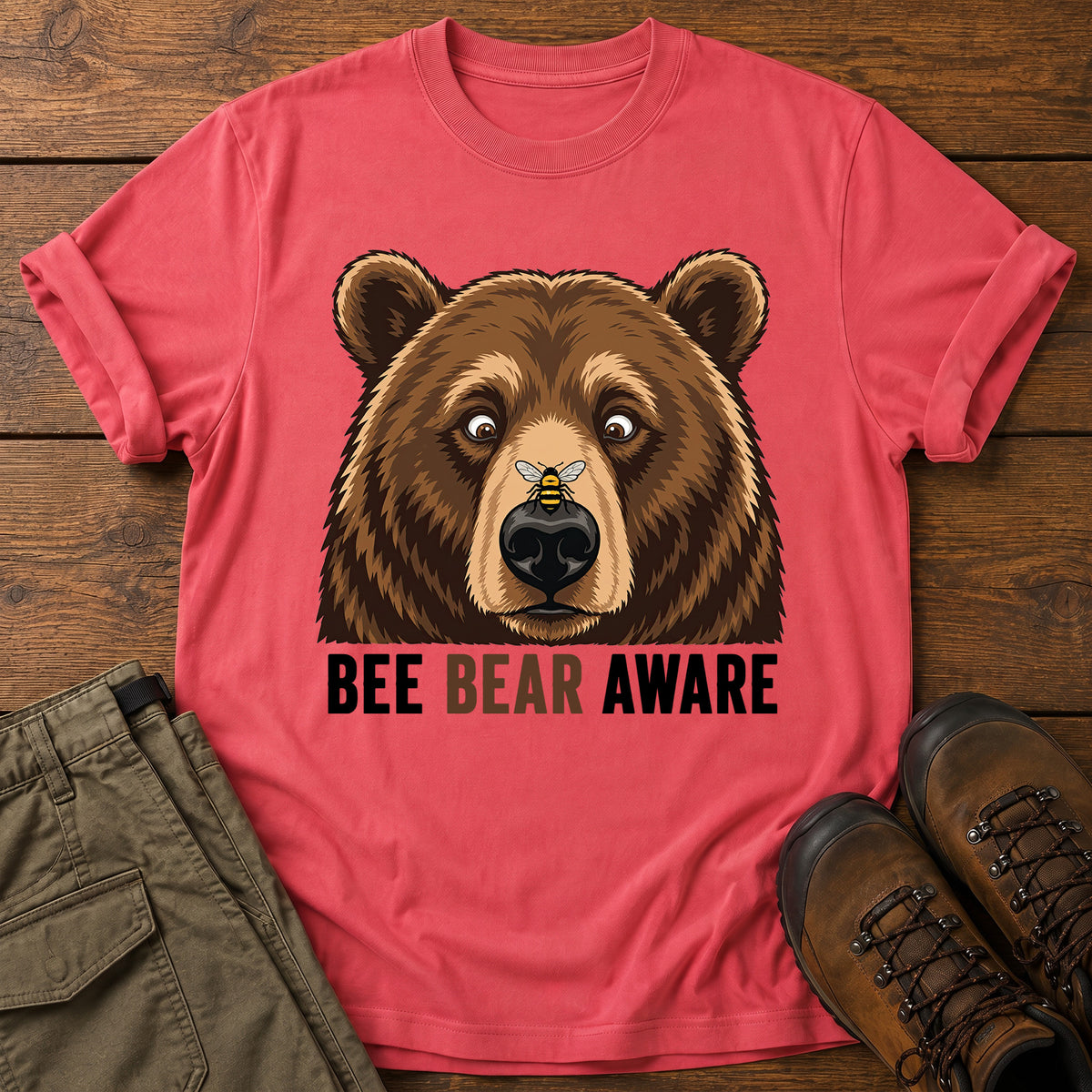 Bee Bear Aware T-Shirt