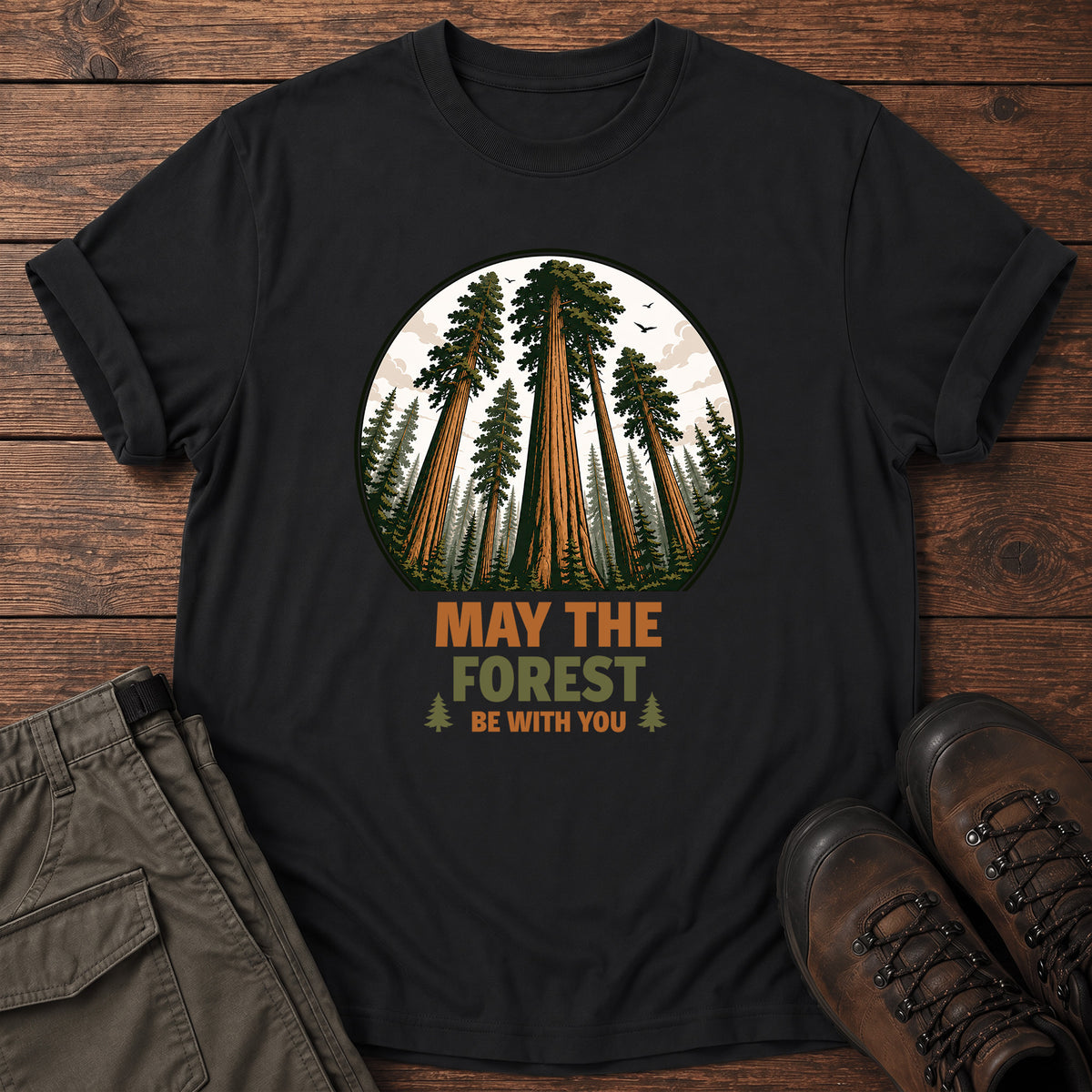 May the Forest Be With You T-Shirt