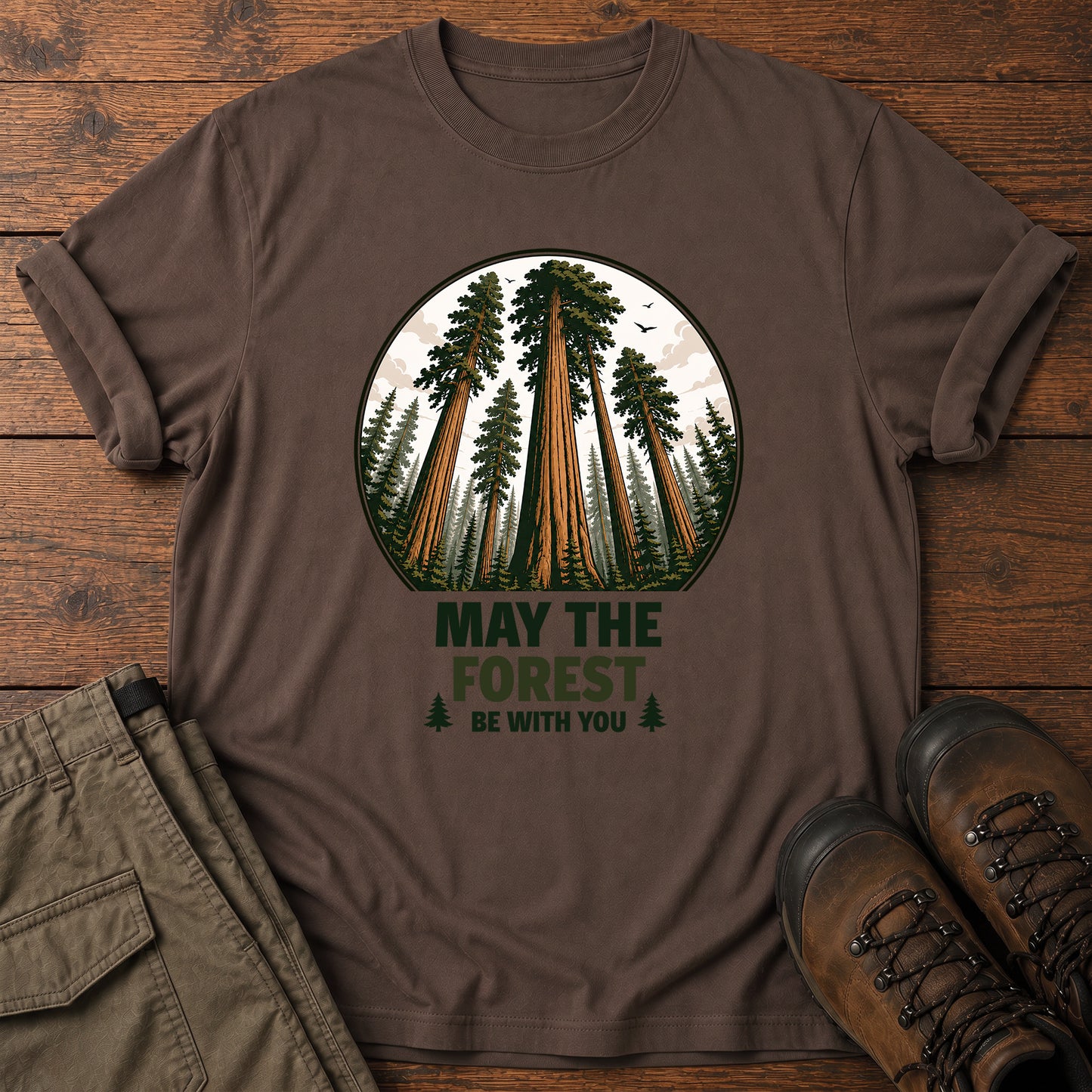 May the Forest Be With You T-Shirt