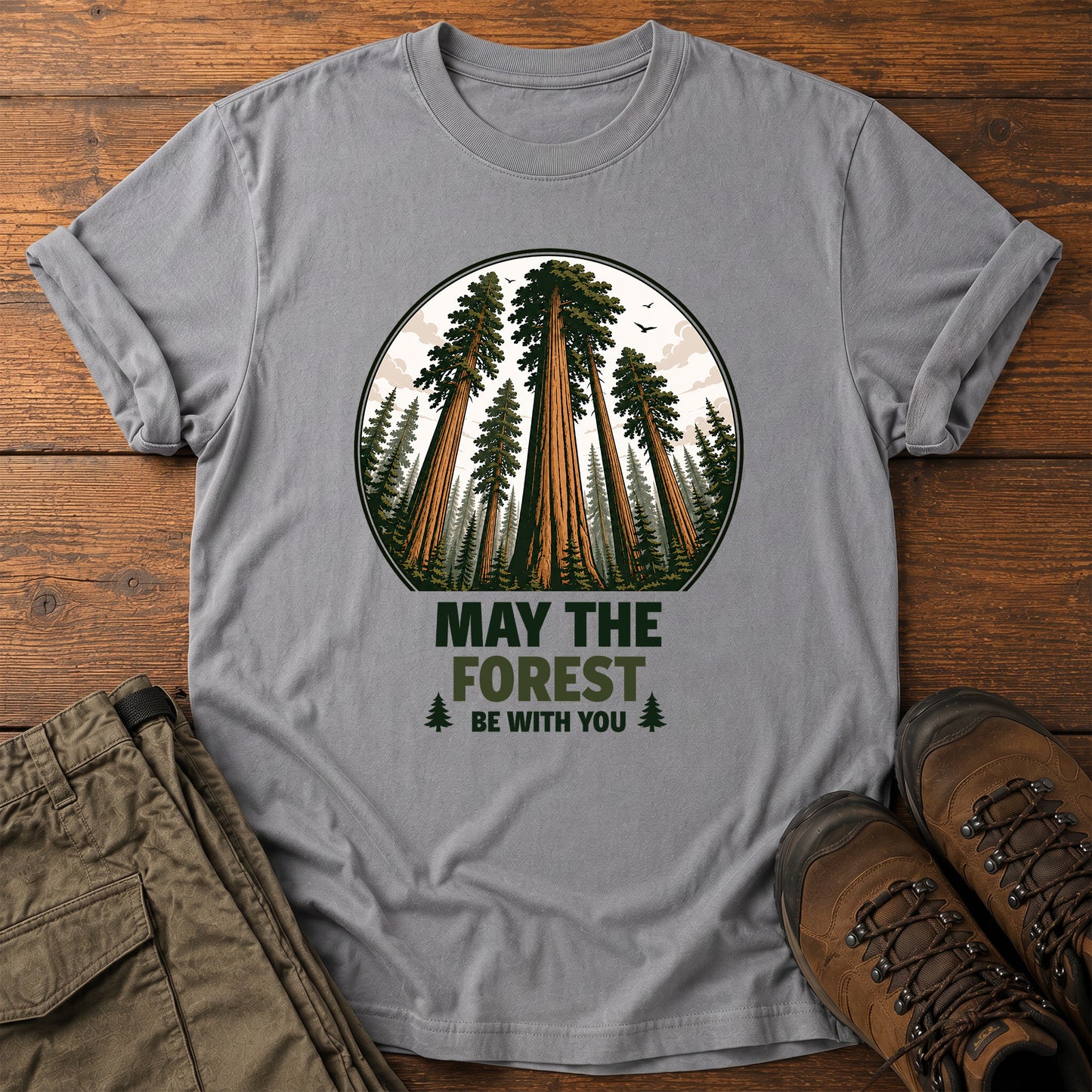 May the Forest Be With You T-Shirt
