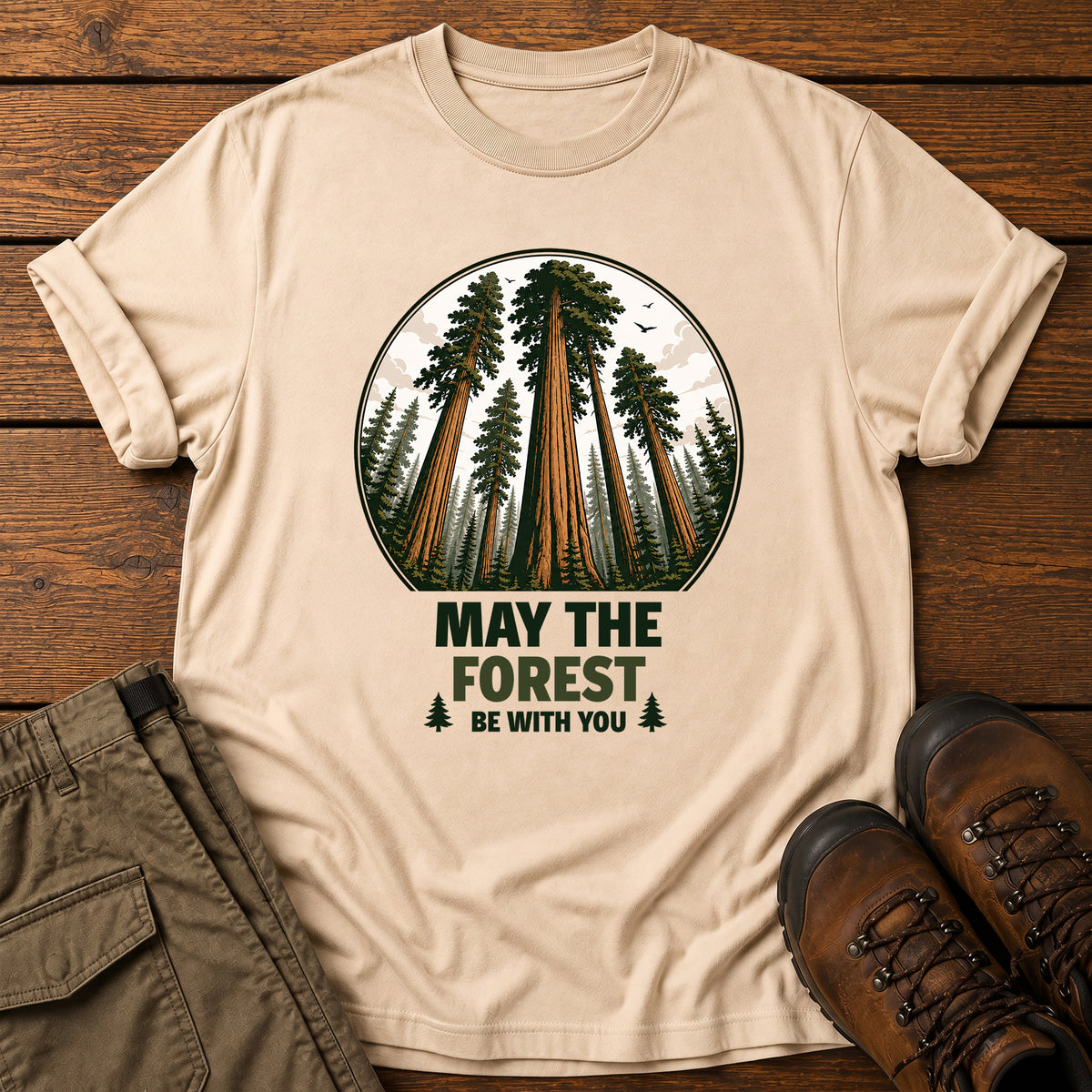 May the Forest Be With You T-Shirt