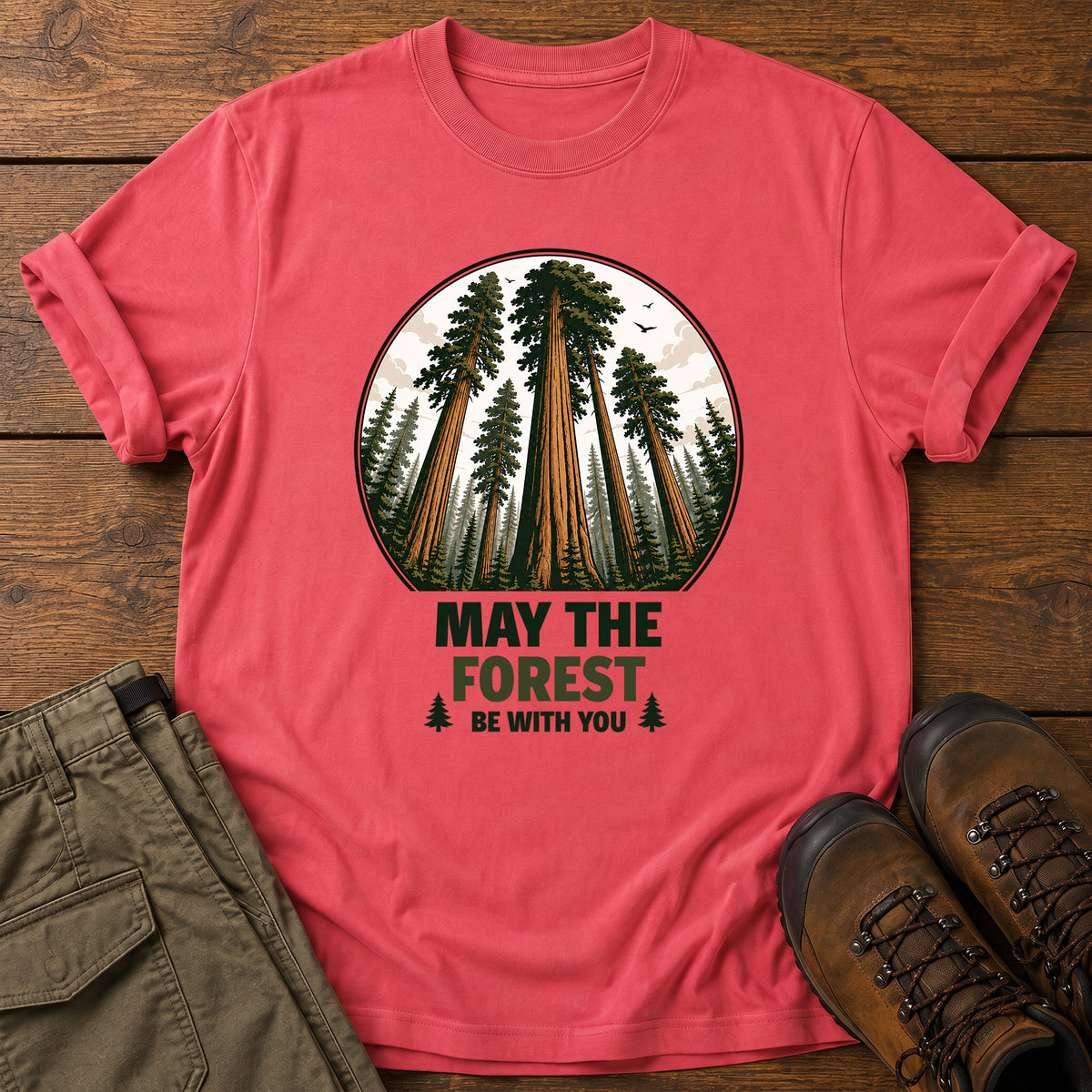 May the Forest Be With You T-Shirt