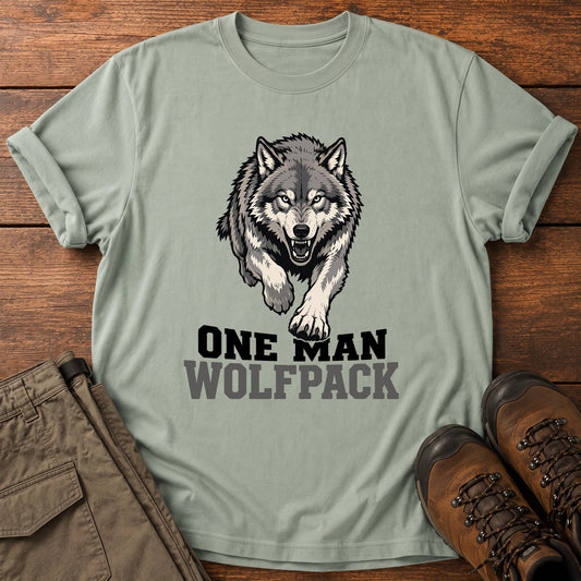 One Man Wolfpack T-Shirt