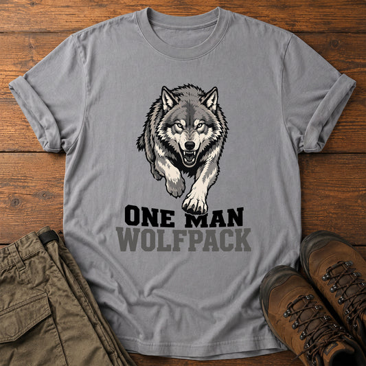 One Man Wolfpack T-Shirt